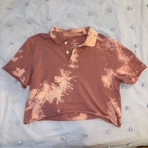 Tie Dye Cropped T-Shirt